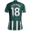 Manchester United Casemiro 18 Bortedrakt 2023-24 Kortermet